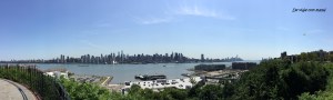 Vista de Manhattan desde Hamilton Park
