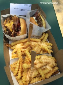 Comida en el Shake Shack