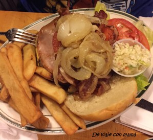 Pequeña hamburguesa